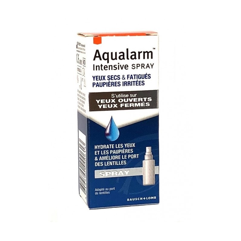 Aqualarm Intensive Spray - Dry & Tired Eyes, Irritated Eyelids - 10 ml