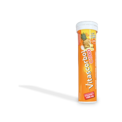 Vitascorbol C1000 - Fatigue & Système Immunitaire - Goût Orange Ananas - 15 comprimés