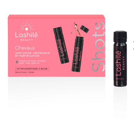 Hair Shots - Anti-Hair Loss, Growth & Fortification - Lashilé - Box Of 14