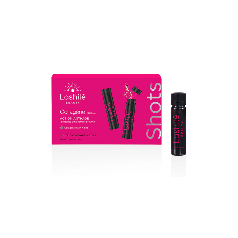 Collagen Shots - Anti-Aging Action - Lashilé Beauty - Box Of 14