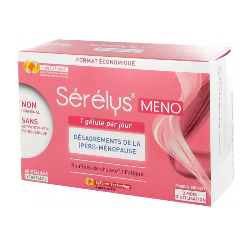Sérélys Meno - Désagréments De La (Péri)-Ménopause - 60 Gélules