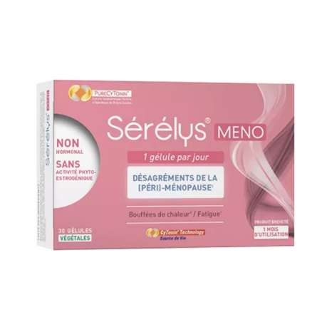 Sérélys Meno - Disorders Of The (Peri)-Menopause - 30 Capsules