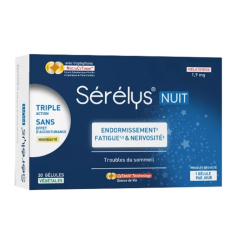 Sérélys Nuit - Sleep, Fatigue & Nervousness - 30 Capsules