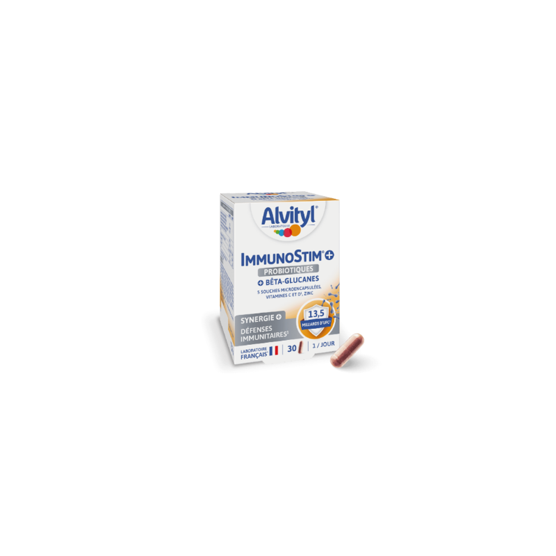 Immunostim + - Défenses De L'organisme - Probiotique - Urgo -30 Gelules