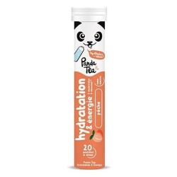 Pastilles Hydratation & Energie - Panda Tea - Pêche - 20 pastilles