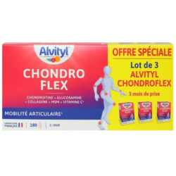 Special Offer ChondroFlex - Joint Mobility - Alvityl - Pack of 3 x 60 tablets