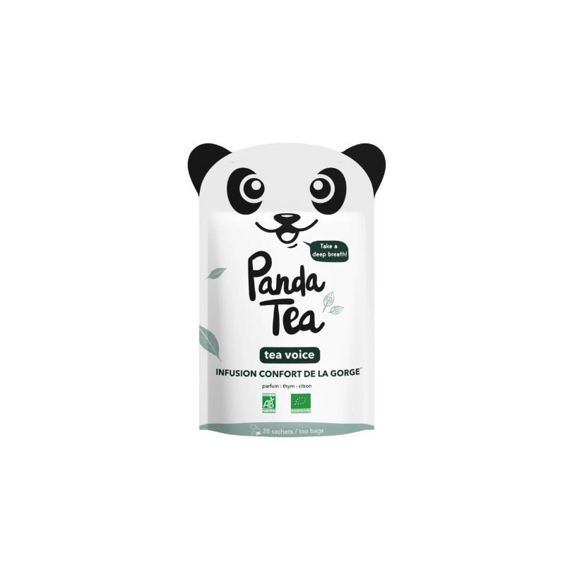 Infusion Thym Confort De La Gorge - Tea Voice - Panda Tea - 28 sachets