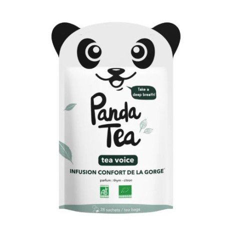 Infusion Thym Confort De La Gorge - Tea Voice - Panda Tea - 28 sachets