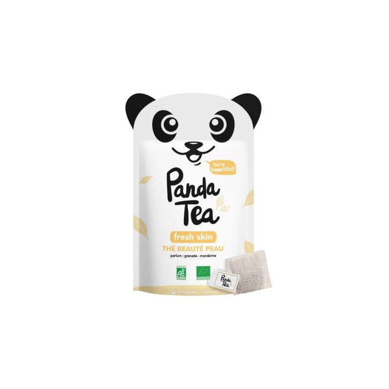 Infusion Thé Beauté Peau - Fresh skin - Panda Tea - 28 sachets