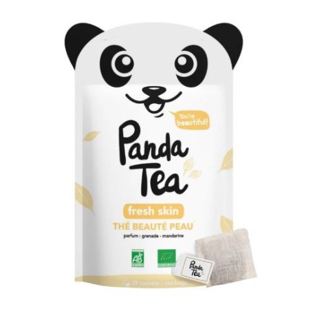 Infusion Thé Beauté Peau - Fresh skin - Panda Tea - 28 sachets