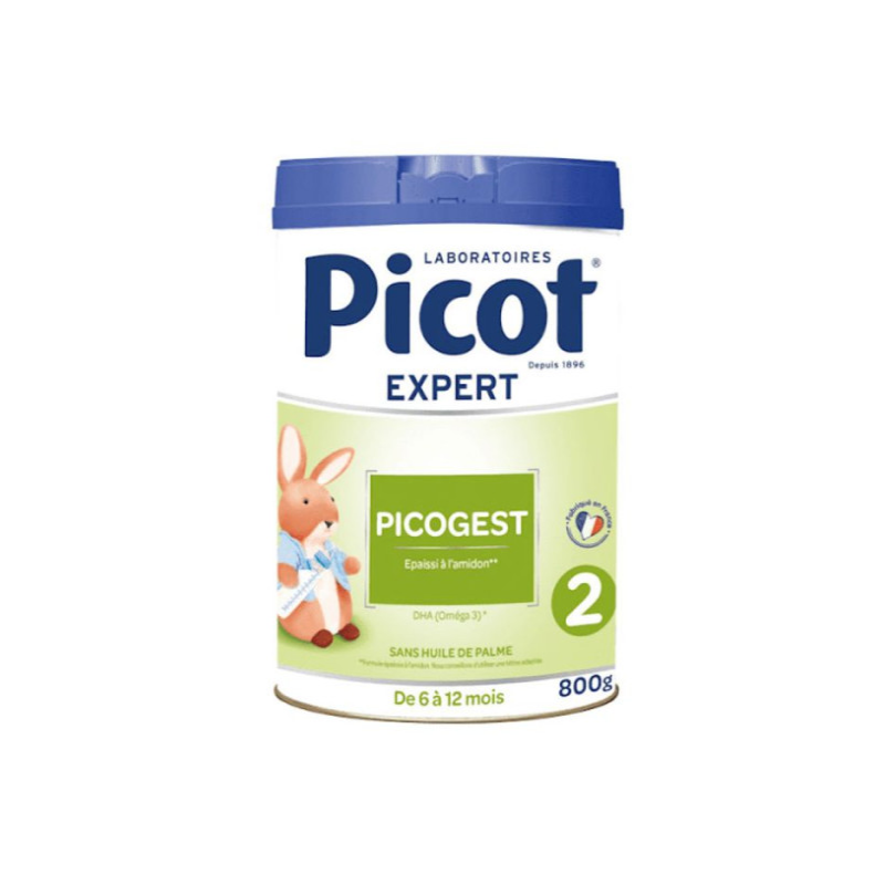 Lait Picogest - 2ème Age - 6 à 12 Mois - Picot - 800g