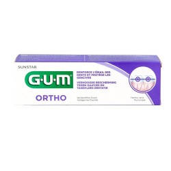 Dentifrice Gel Ortho - Dentifrice pour Appareil Orthodontique - G.U.M - 75 ml