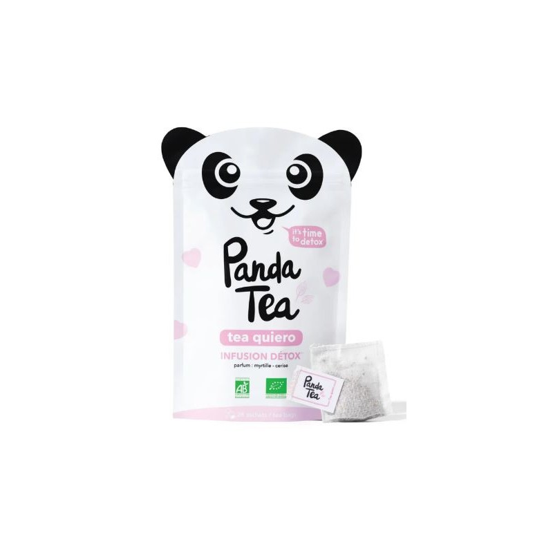 Infusion Détox - Tea quiero - Panda Tea - 28 sachets