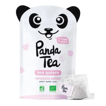Infusion Détox - Tea quiero - Panda Tea - 28 sachets