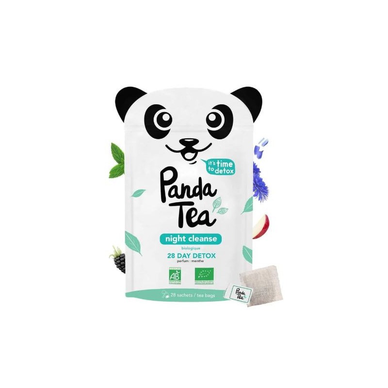 Infusion Détox - Night Cleanse - Panda Tea - 28 sachets