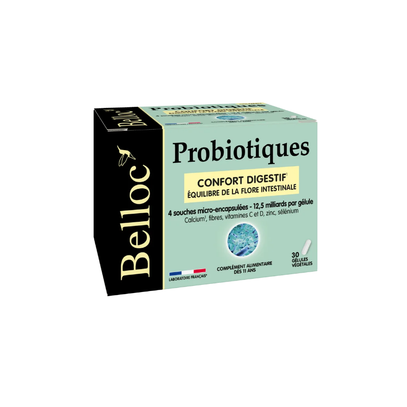 Probiotics - Digestive comfort - Belloc - 30 Capsules