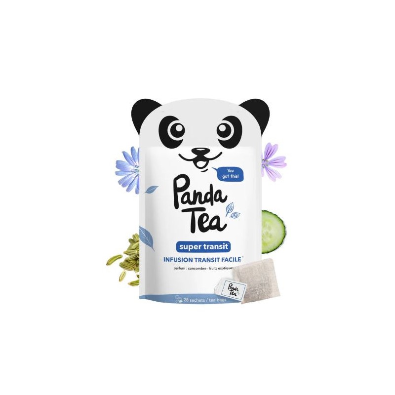Easy Transit Infusion - Super Transit - Panda Tea - 28 sachets