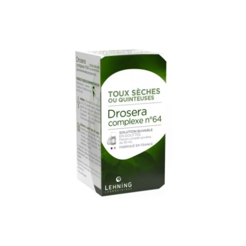 Drosera - Complexe n°64 - Toux Sèches ou Quinteuses - Lehning - 30 ml