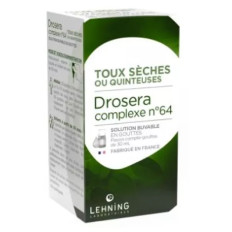 Drosera - Complexe n°64 - Toux Sèches ou Quinteuses - Lehning - 30 ml