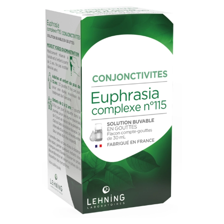Euphrasia - Complexe N°115 - Conjonctivites - Lehning - 30 ml