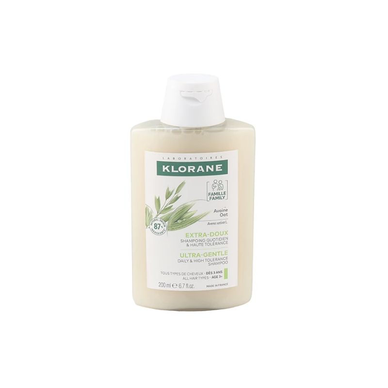 Shampooing au Lait d'Avoine - Cheveux Normaux - Klorane - 200ml