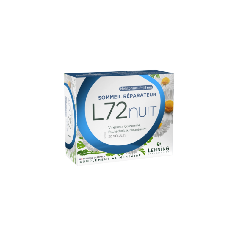 L72 Night - Restorative Sleep - Lehning - 30 Capsules