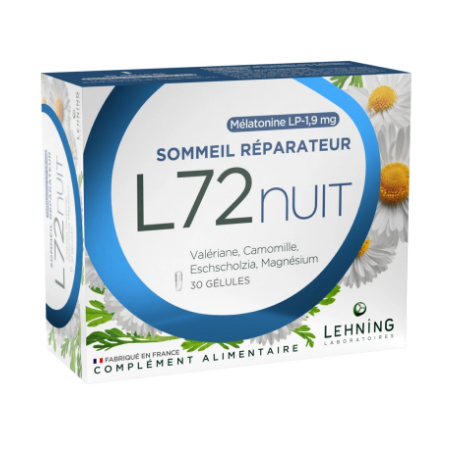 L72 Night - Restorative Sleep - Lehning - 30 Capsules