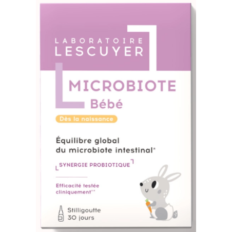 Microbiote Bébé - Equilibre Global - Lescuyer - Stilligoutte - 8 ml