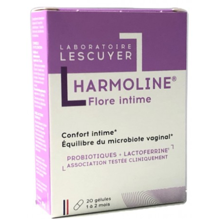 Flore Intime - Harmoline - Confort Intime - Lescuyer - 20 gélules