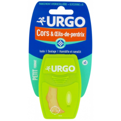 Corn And Partridge Eye Treatment Plasters - Urgo - 5 Small Size Plasters