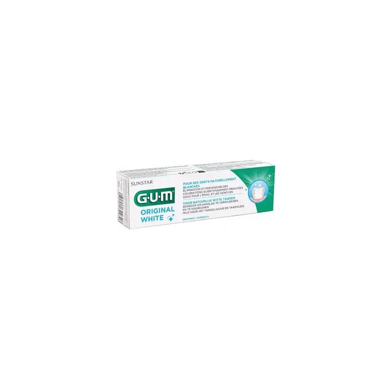 Gel Dentifrice - OriginalWhite - Dentifrice Blancheur -  G.U.M - 75 ml