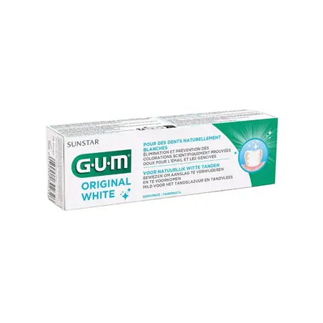 Toothpaste Gel - OriginalWhite - Whitening Toothpaste - G.U.M - 75 ml