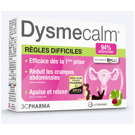 DysmeCalm - Règles difficiles - 15 comprimés