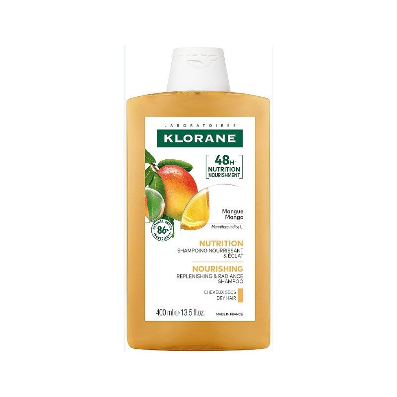 Shampoing Beurre de Mangue - Cheveux Secs - Klorane - 400ml