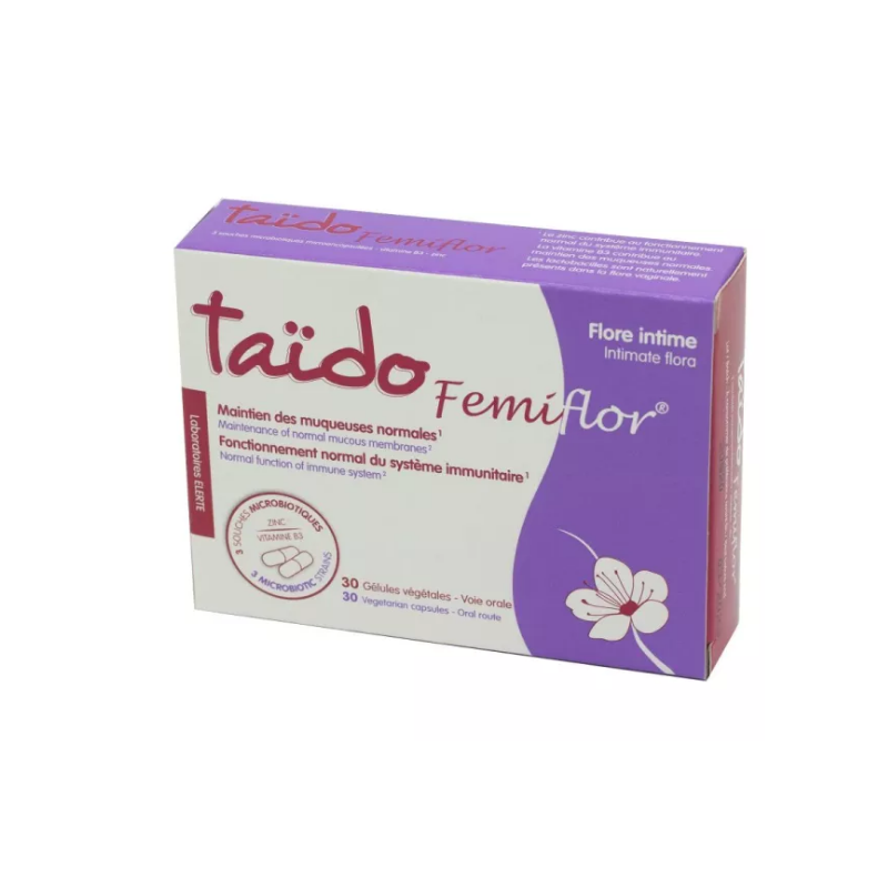 Taïdo Fémiflor - Flore Intime - 30 Gélules