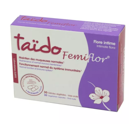 Taïdo Fémiflor - Intimate Flora - 30 Capsules