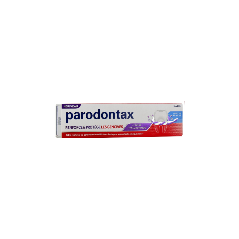 Dentifrice A l'Acide Hyaluronique - Renforce les Gencives - Parodontax - 75 ml