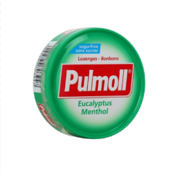 Pulmoll - Eucalyptus Menthe - Sans Sucres - 20 g