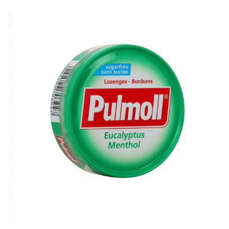 Pulmoll - Eucalyptus Menthe - Sans Sucres - 20 g