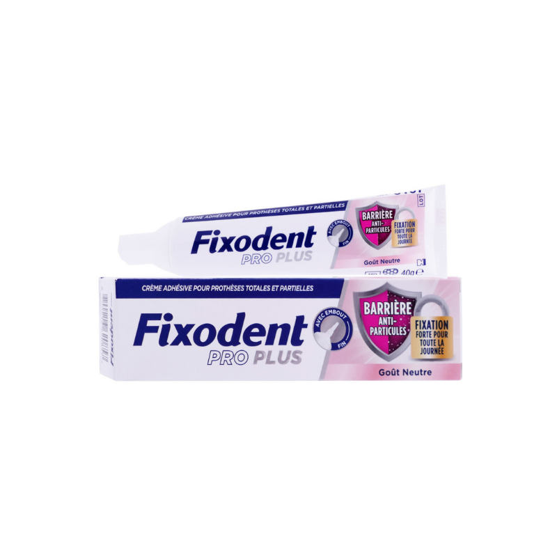 Anti-Particle Fixing Cream - Fixodent pro Plus - 40G