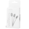 White Soft Brush Heads - My Variations - 3 Heads