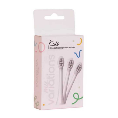 Têtes de Brosse Souples Kids - My Variations - 3 Têtes