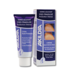 Alkidia Crème Protectrice - Soin Du Pied Diabetique - Akileïne - 75 ml