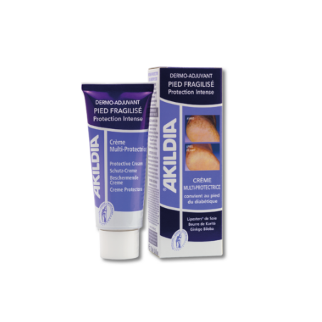 Alkidia Protective Cream - Diabetic Foot Care - Akileïne - 75 ml