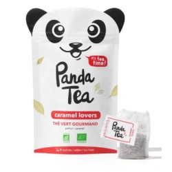 Gourmet Green Tea Infusion - Caramel Lovers - Panda Tea - 18 bags