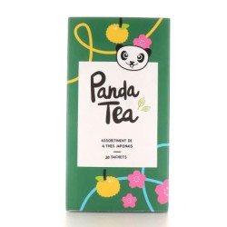 Assortiment de 4 Thés Japonais - Panda Tea - 20 sachets