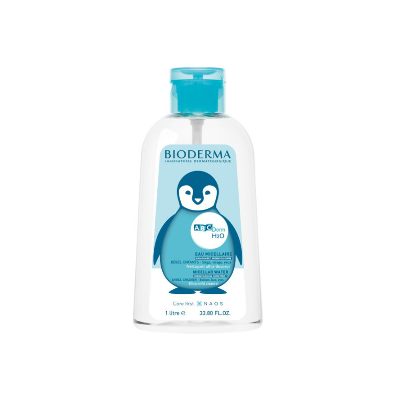Eau Micellaire - ABCDerm - Bioderma - 1 Litre