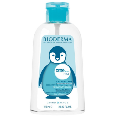 Eau Micellaire - ABCDerm - Bioderma - 1 Litre