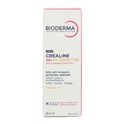 Créaline AR+ CC Cream spf50+ - Anti-redness treatment - Bioderma - 40ml
