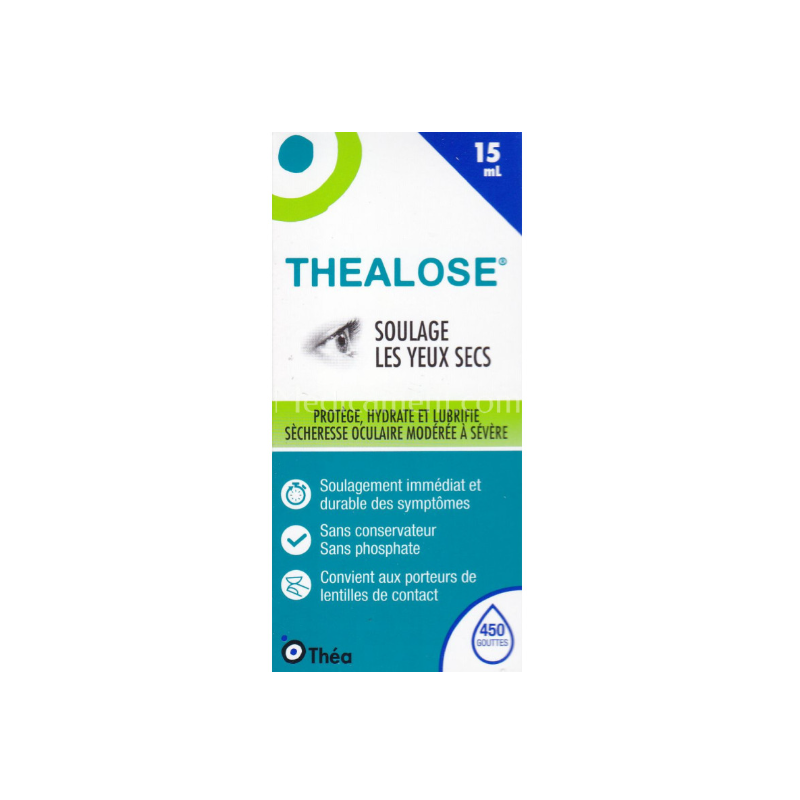 Thealose - Solution Ophtalmique - 15 ml - 450 gouttes